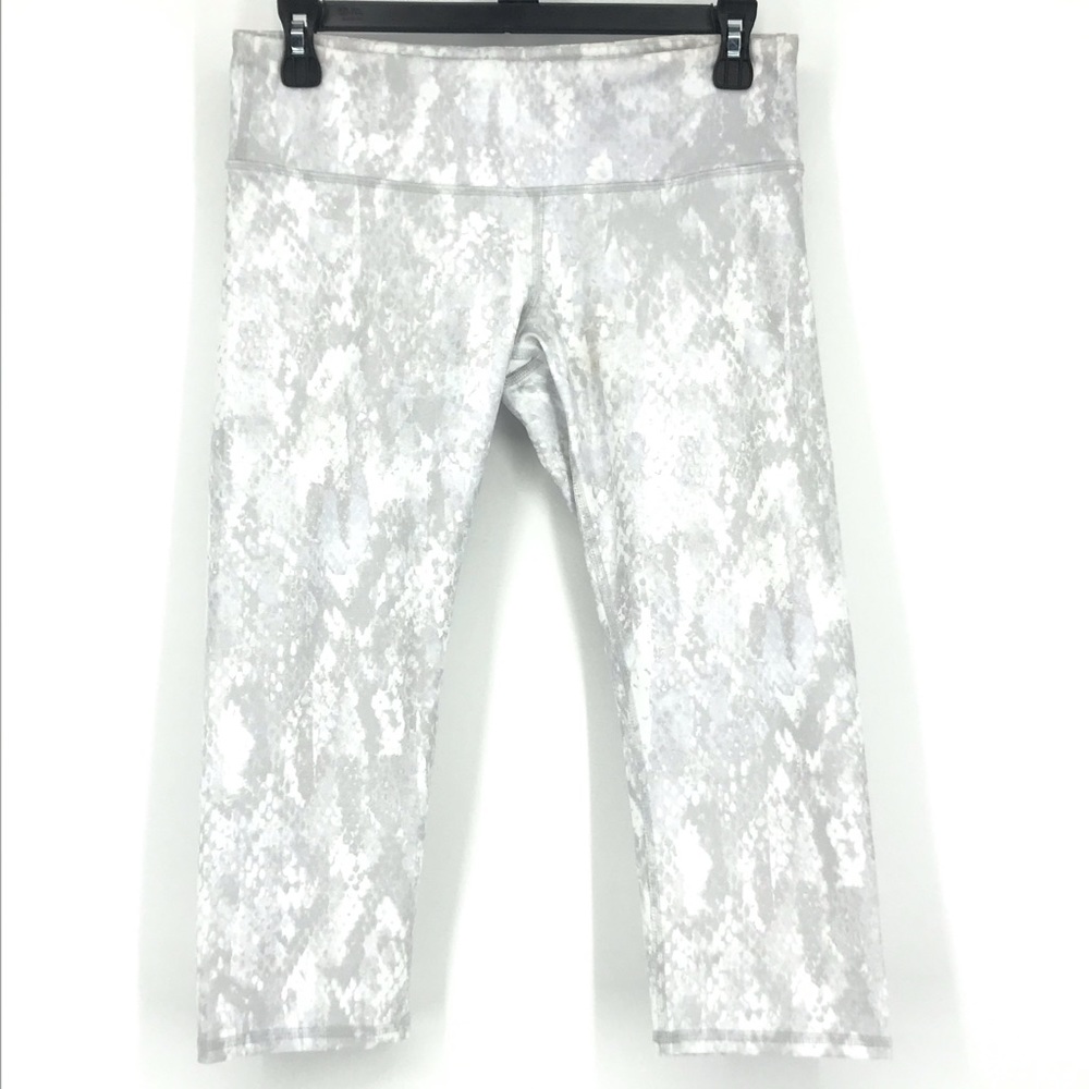 Alo Yoga Airbrush Legging White Python Snakeskin - image 1